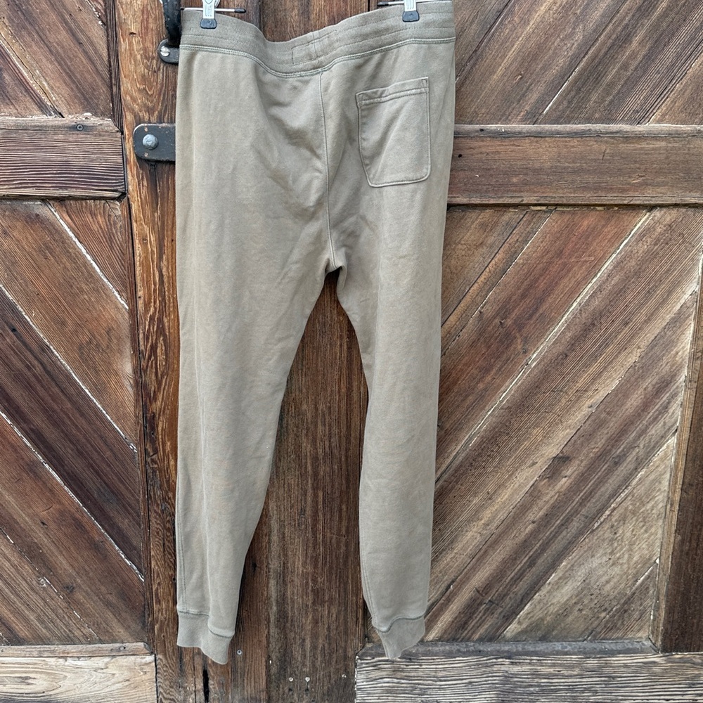 Abercrombie & Fitch Khaki Joggers with Drawstring M - Picture 5 of 5